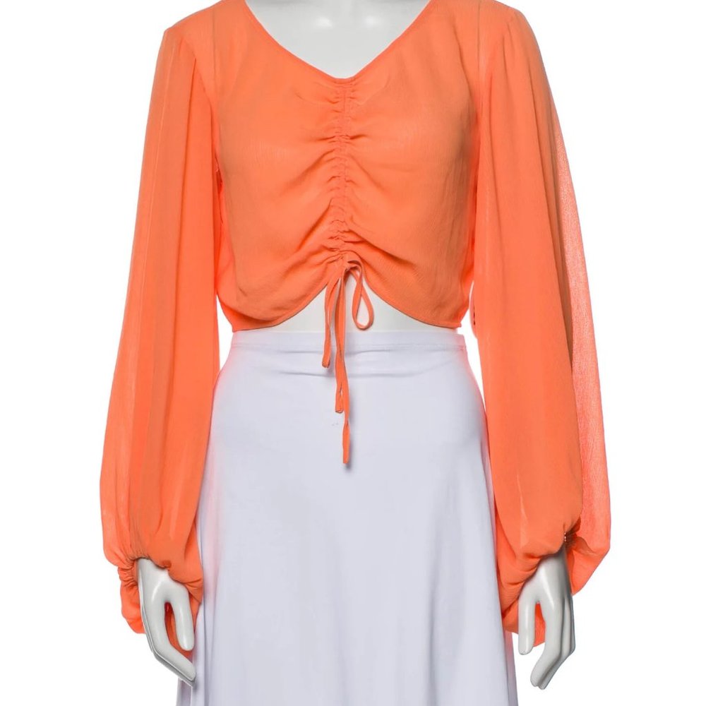 NWT STAUD Blossom Top - Tangerine
